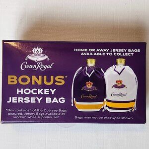 CROWN ROYAL Bonus Hockey Jersey Bag BNIP Home or Away